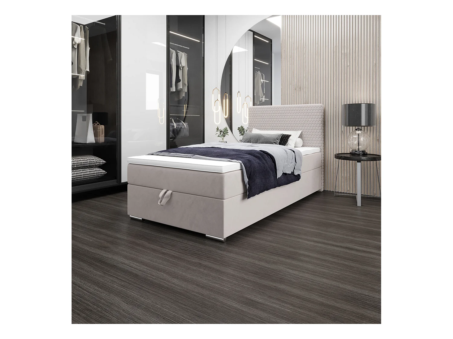 Boxspringbett HONEY 120x200 Riviera 21