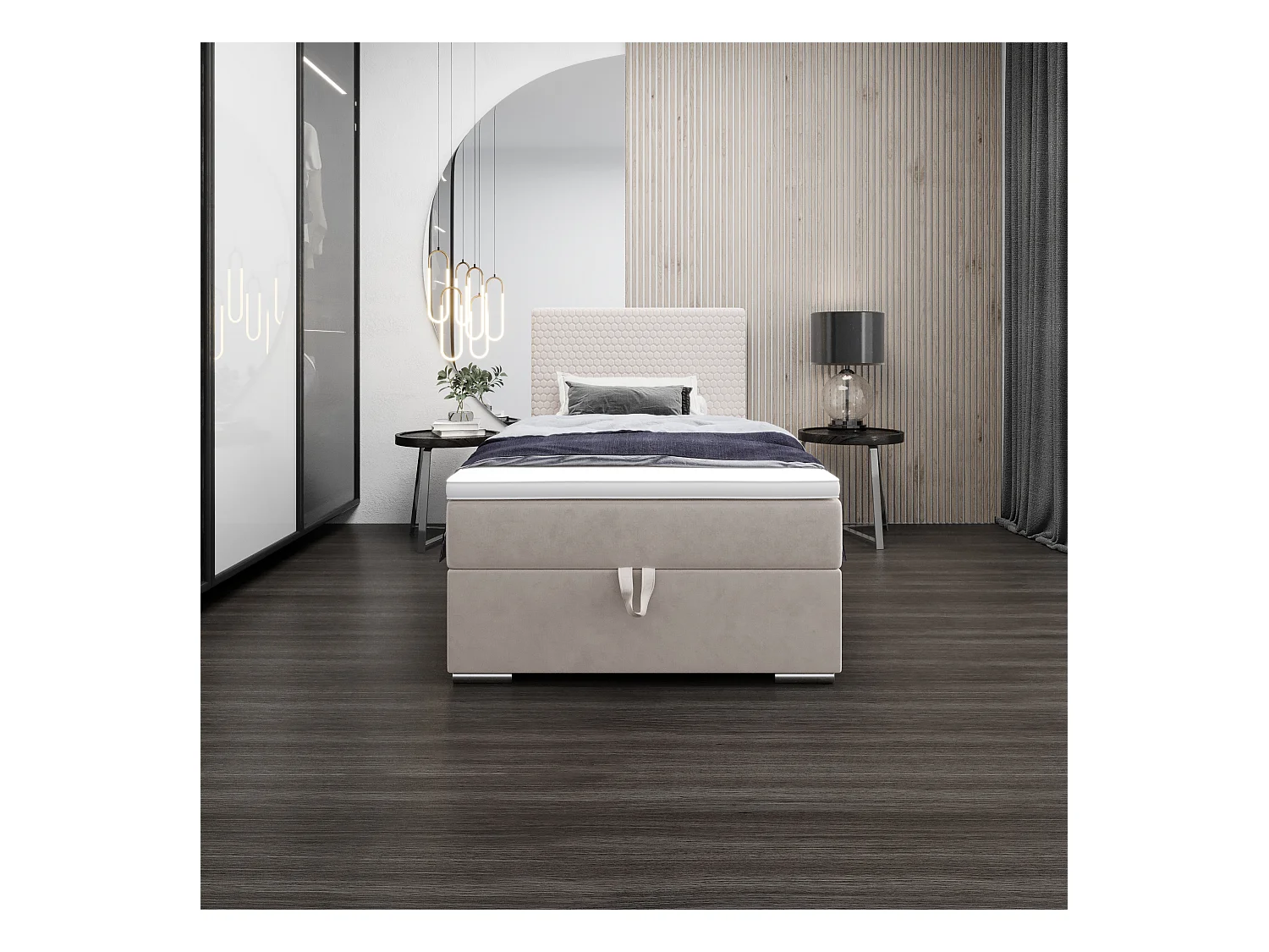 Boxspringbett HONEY 120x200 Riviera 21