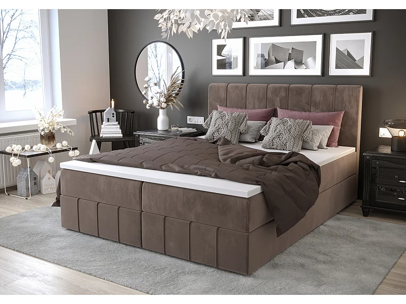 Boxspringbett BAHAMA 200x200 Monolith 15