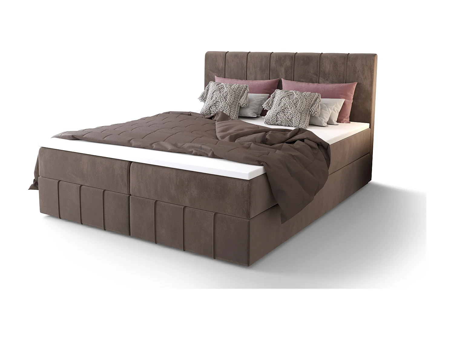 Boxspringbett BAHAMA 200x200 Monolith 15