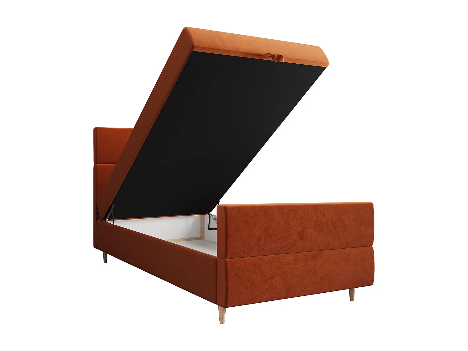 Boxspringbett FLO Plus 120x200 Itaka 01