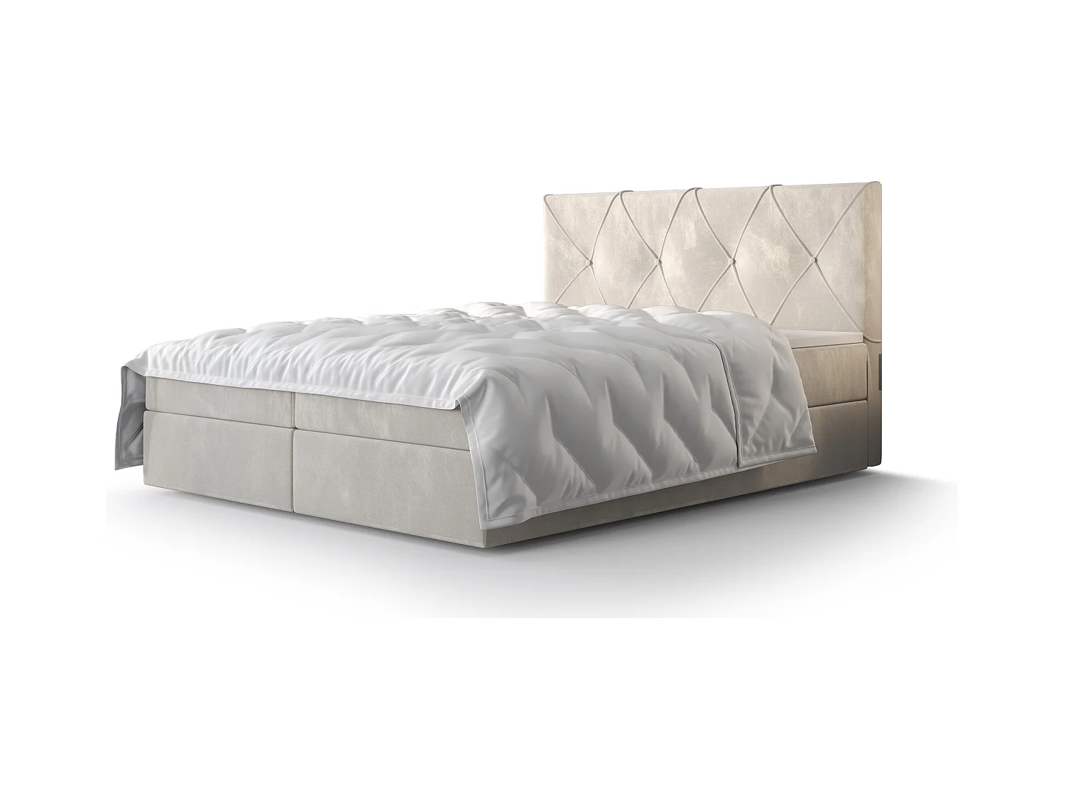 Boxspringbett ALTEA 180x200 Monolith 02