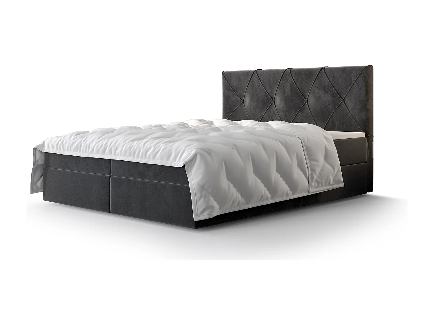 Boxspringbett ALTEA 160x200 Monolith 92