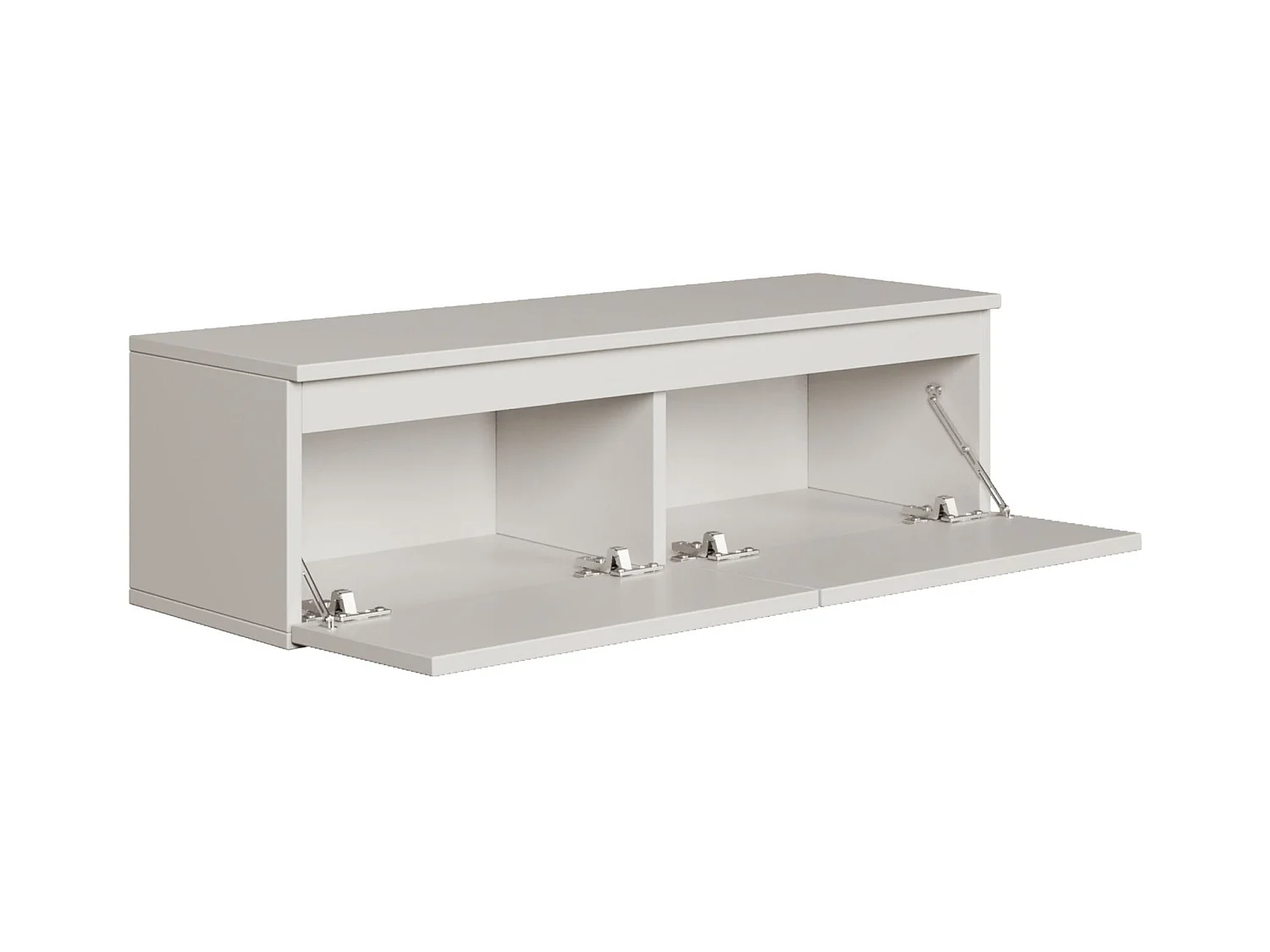 Mobile TV sospeso a 2 ante -100 cm -bianco -BEMMI