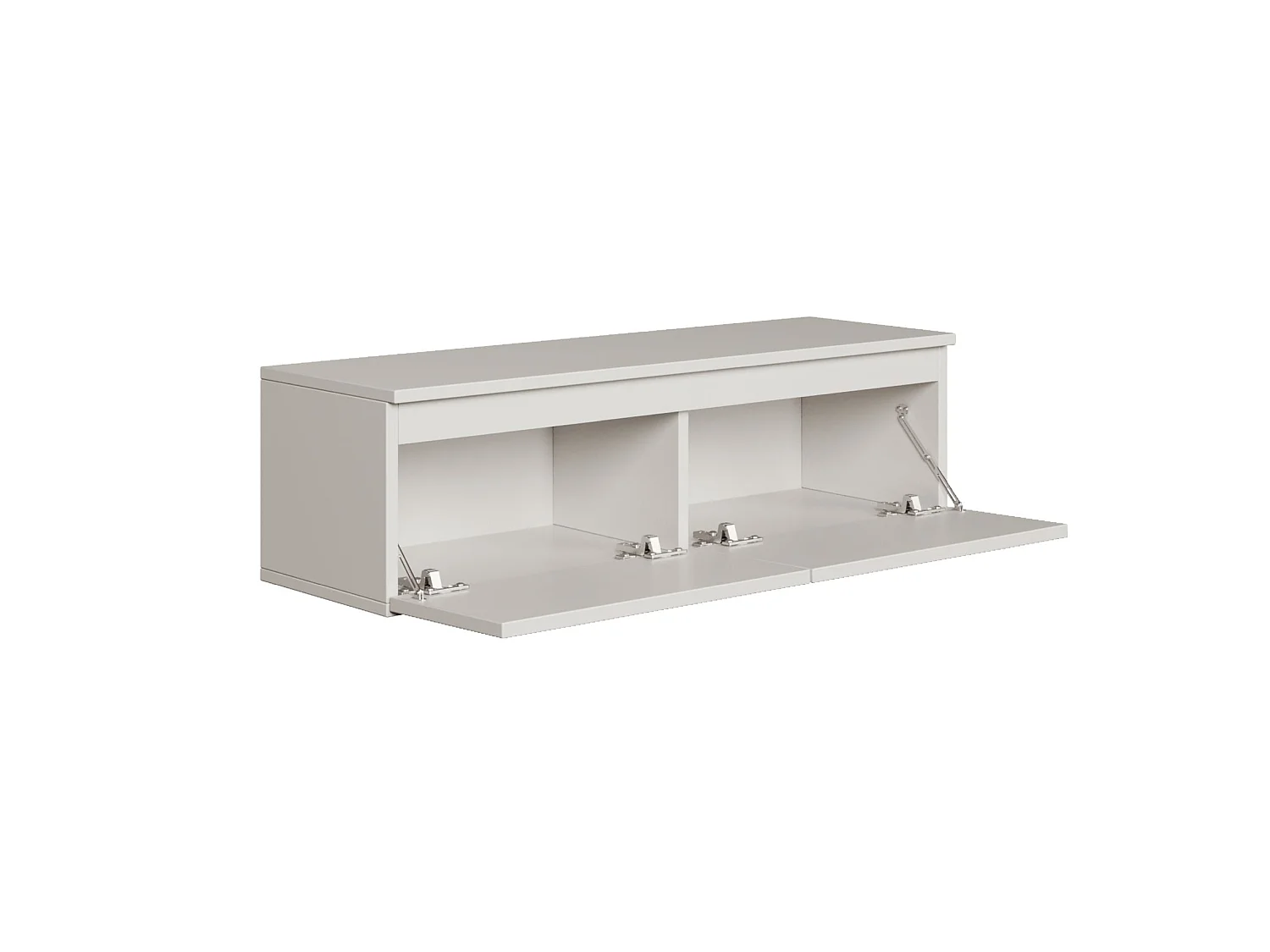 TV-Hängeboard - Weiß - 100 cm - BEMMI