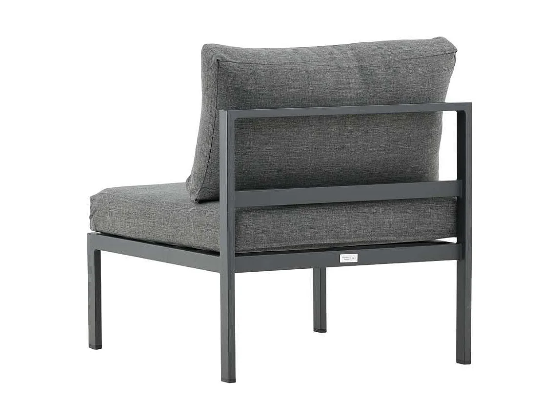 Module Canapé de Jardin "Copacabana" 74cm Noir