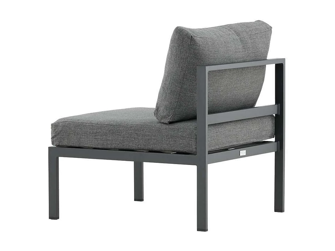 Module Canapé de Jardin "Copacabana" 74cm Noir