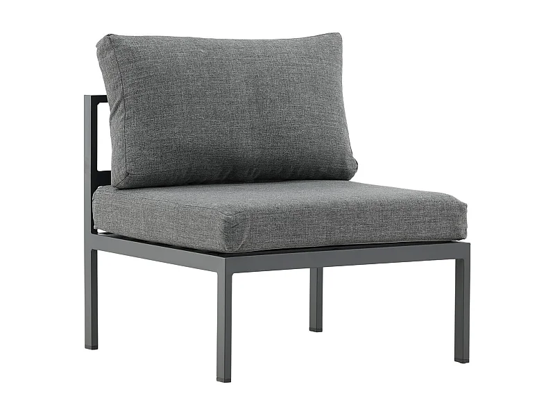 Copacabana tuinbank middenstuk zwart.