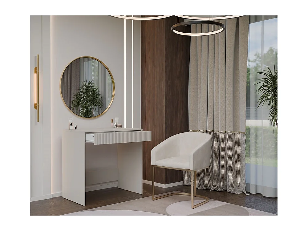 Biurko MARINA 2S SLIM | Kaszmir |81x50x80 | Nowoczesne biurko