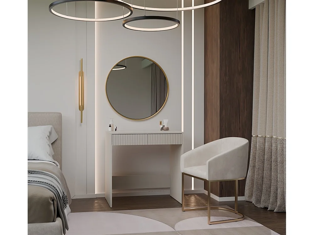 Biurko MARINA 2S SLIM | Kaszmir |81x50x80 | Nowoczesne biurko