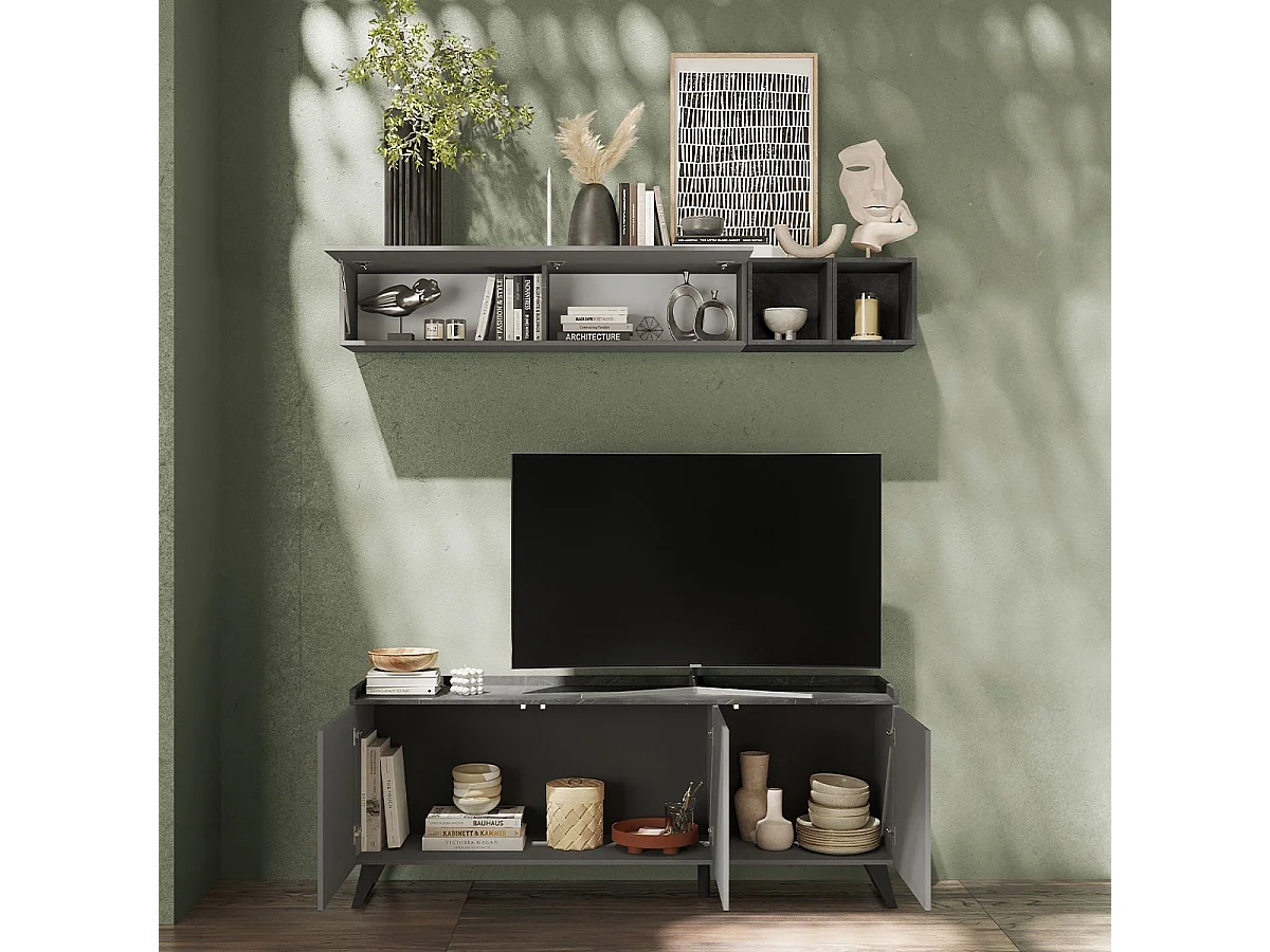 Mueble TV 3 puertas L181 cm - TRAY