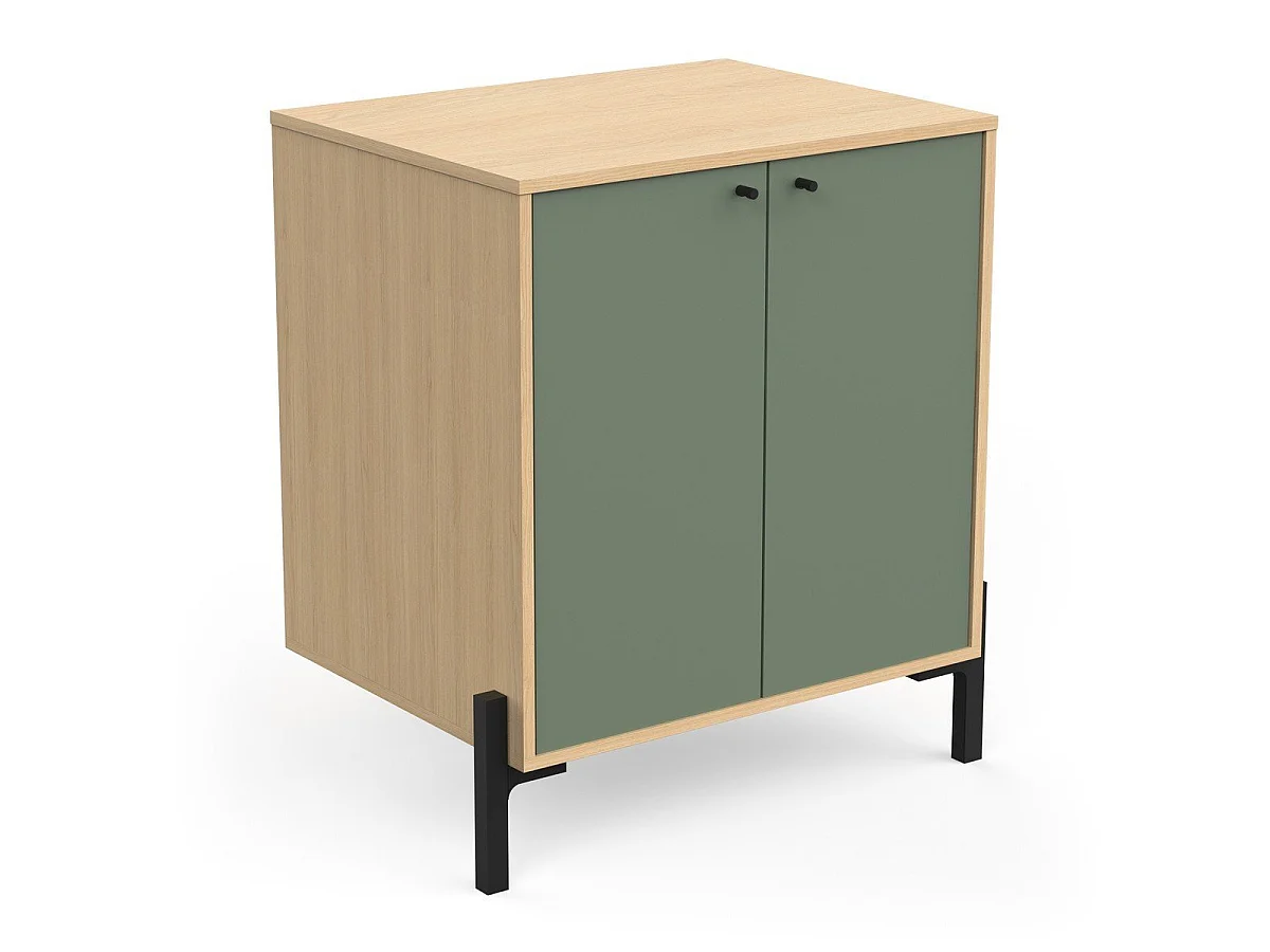 Meuble sous vasque 2 portes L69,2 cm - ELISA