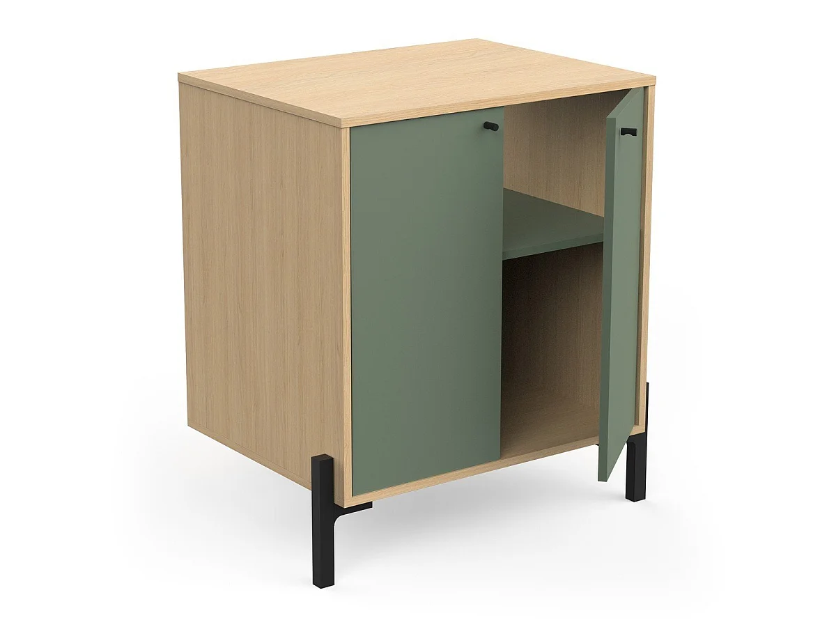 Meuble sous vasque 2 portes L69,2 cm - ELISA