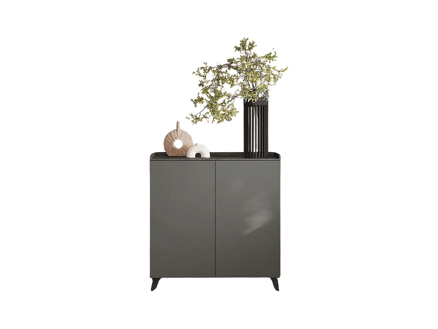 Credenza 2 ante e 2 ripiani L121 cm - TRAY