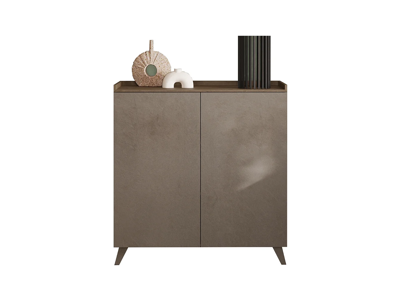 Credenza 2 ante e 2 ripiani L121 cm - TRAY