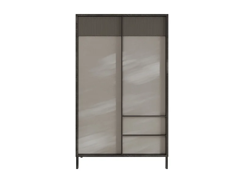 Aparador 2 puertas, 2 cajones y 3 estantes L106 cm - EVEREST