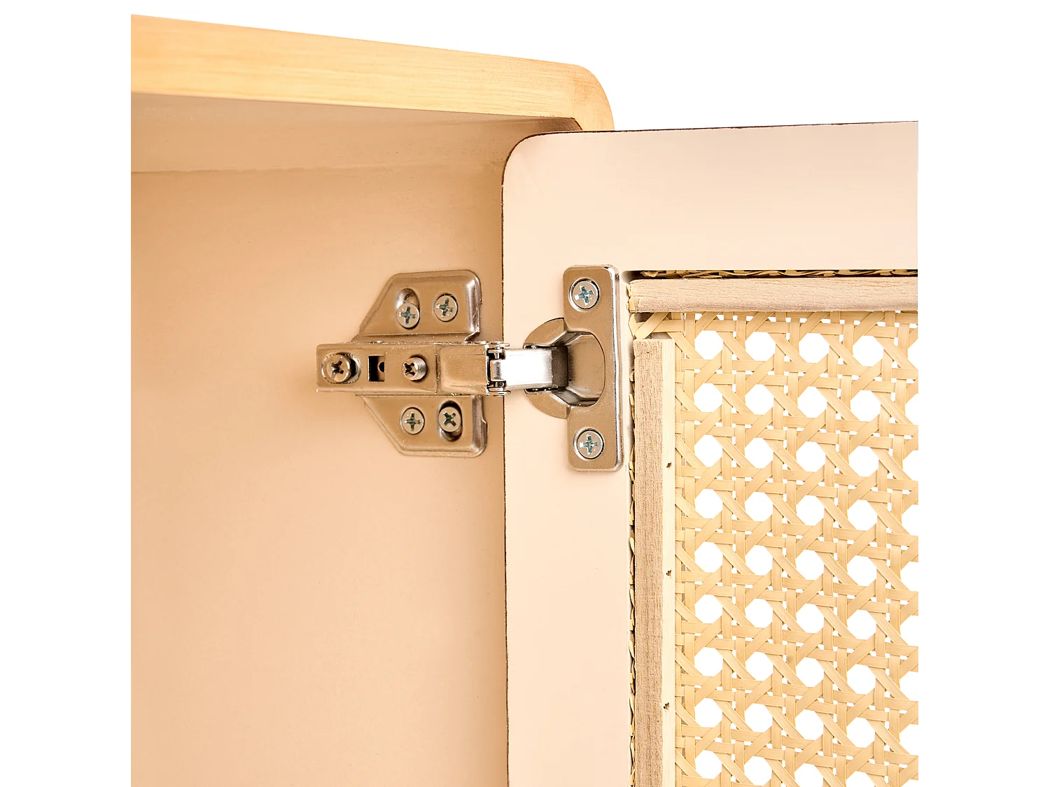 Nachtkastje LEFROY Lichtbruin