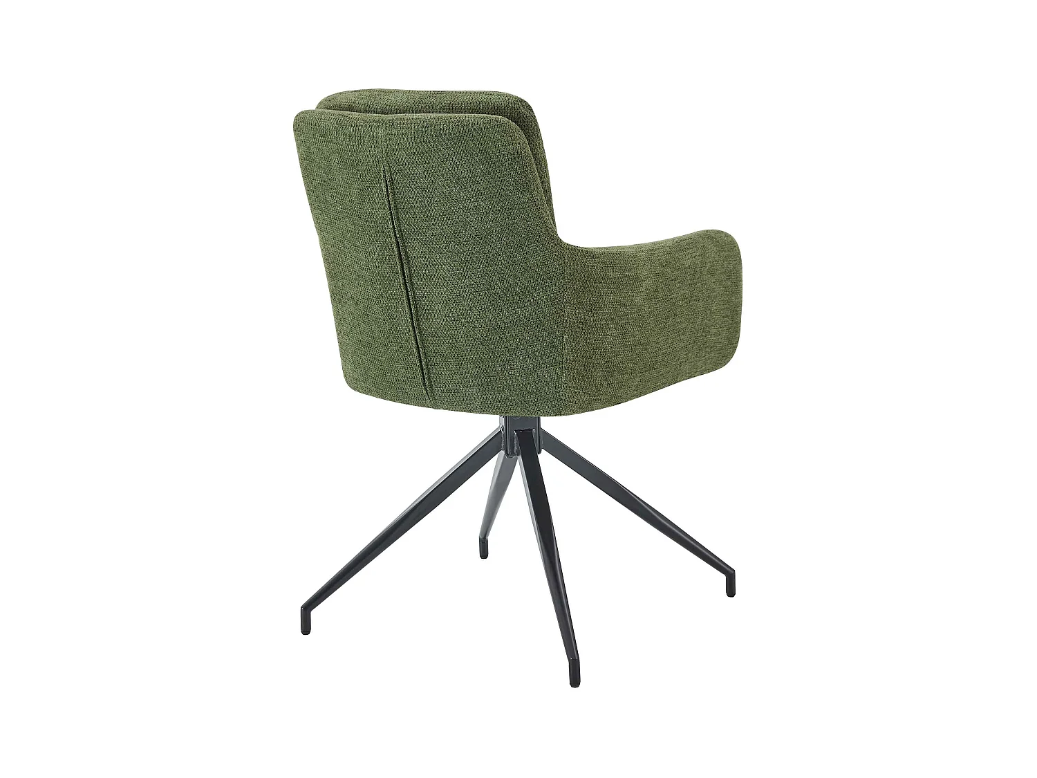 Lot de 2  chaise salle à manger - Tissu - Vert - Pickett