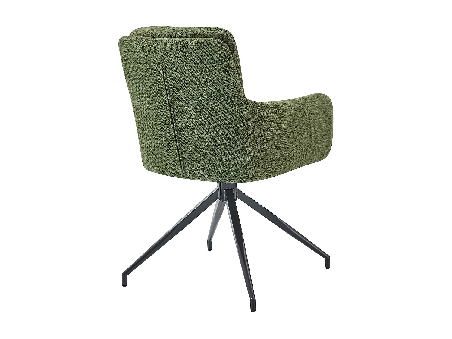 Lot de 2  chaise salle à manger - Tissu - Vert - Pickett