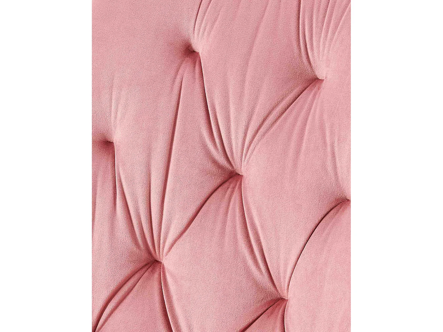 Lot de 2  chaise salle à manger - Velours - Rose - Wallace