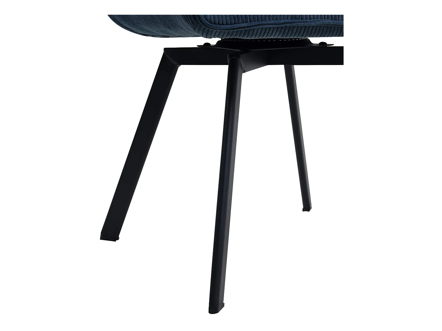 Lot de 2  chaises avec accoudoirs - Cordon - Bleu - Jordi