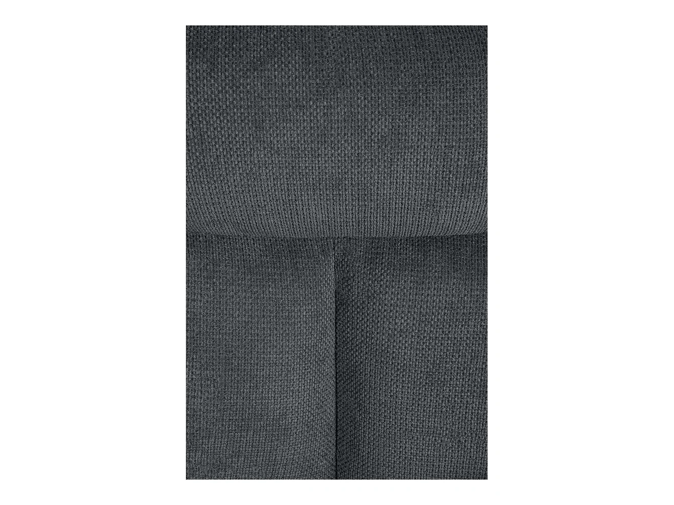 Lot de 2  chaises avec accoudoirs - Tissu - Gris foncé - Vilas