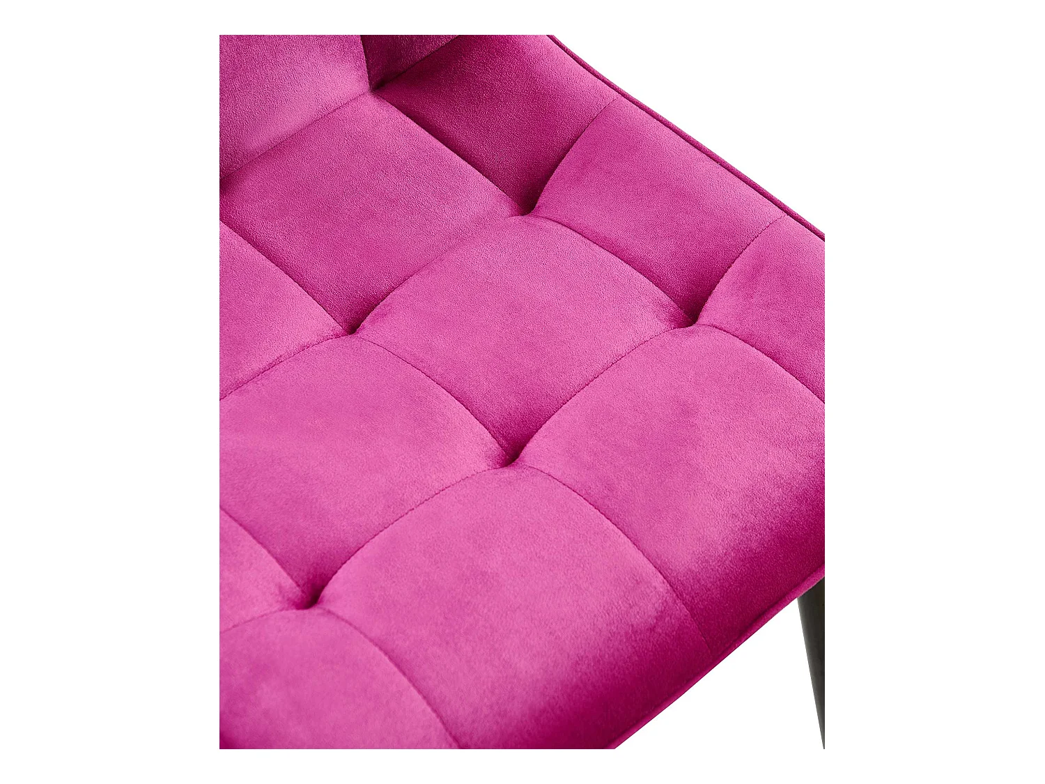 Lot de 2  chaise salle à manger - Velours - Violet - Gifford