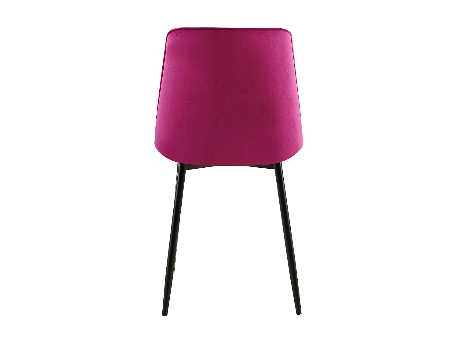 Lot de 2  chaise salle à manger - Velours - Violet - Gifford