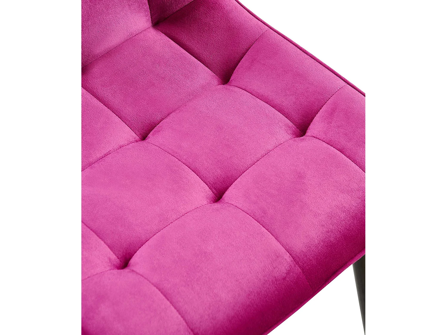 Lot de 2  chaise salle à manger - Velours - Violet - Gifford