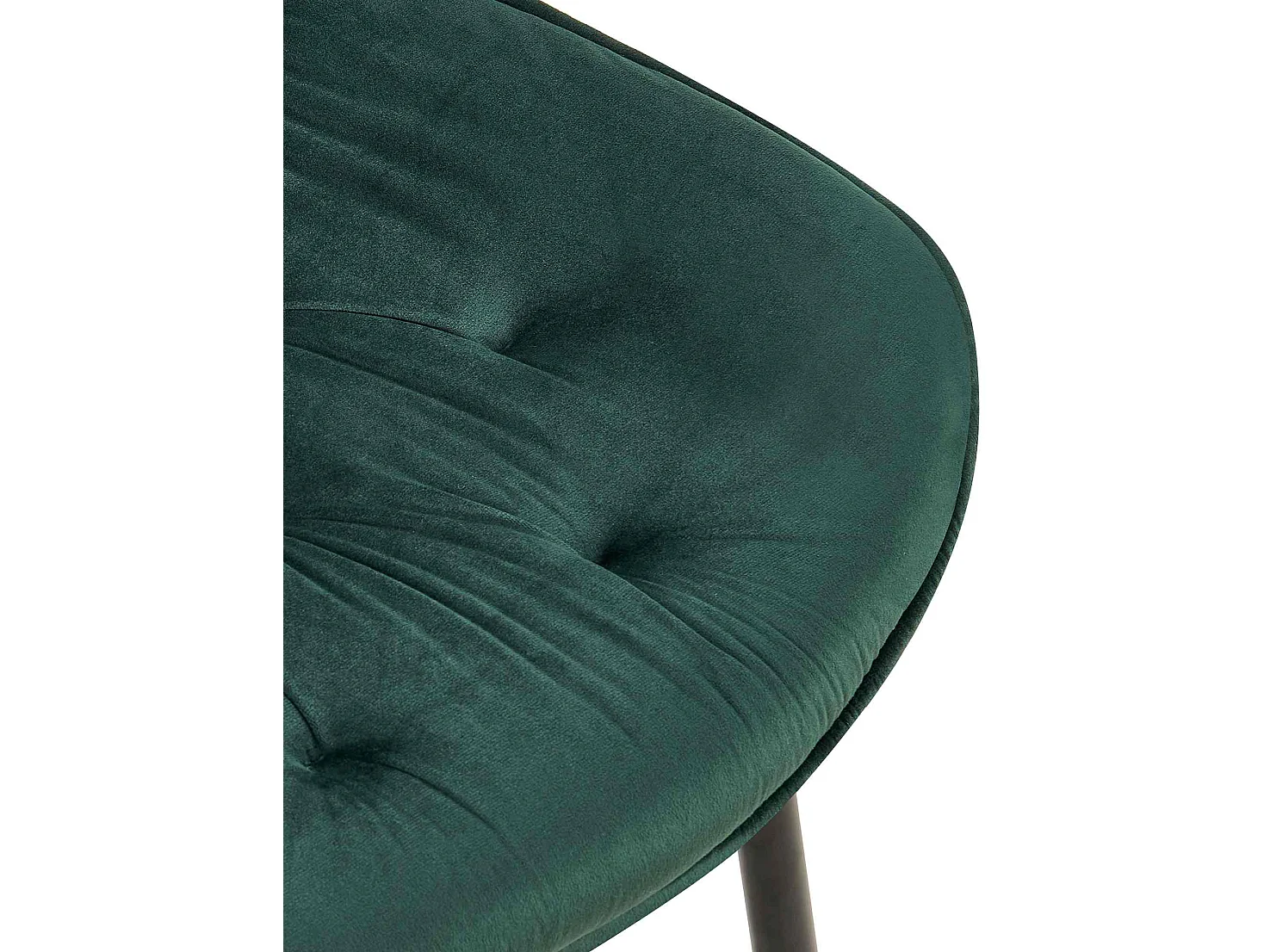 Lot de 2  chaise salle à manger - Velours - Vert - Wallace