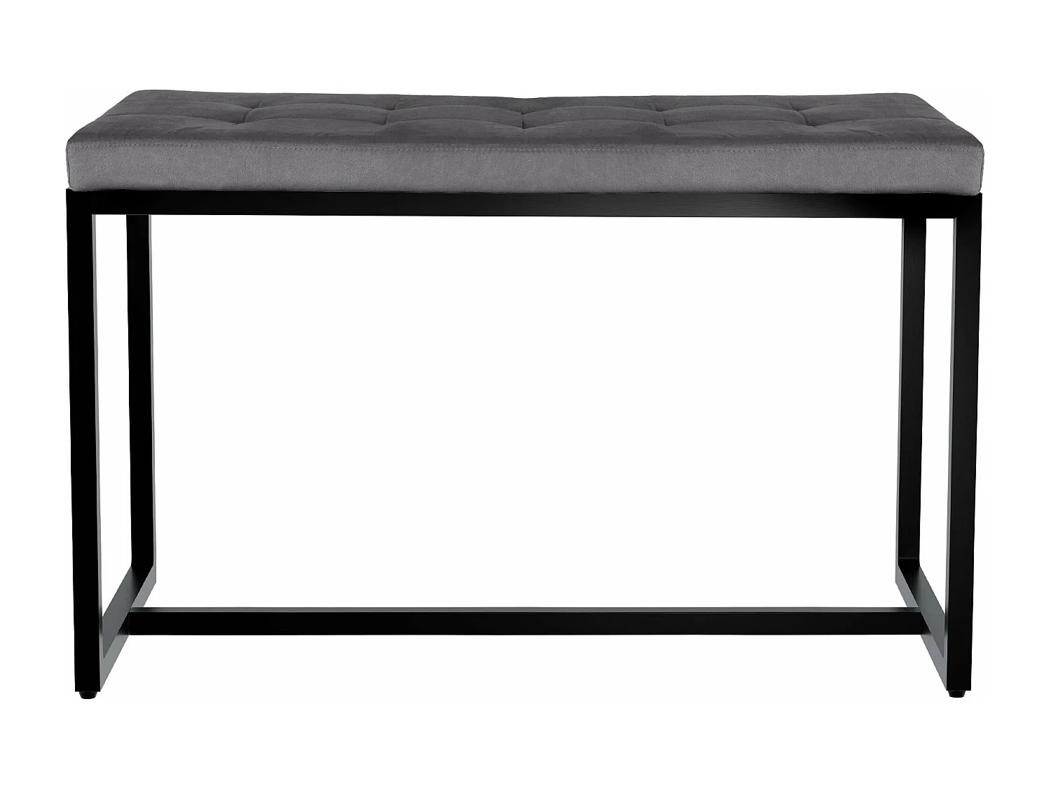 Banquette - Velours - Gris foncé - Barci