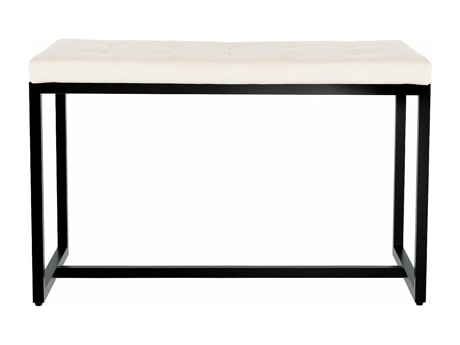 Banquette - Velours - Crème - Barci