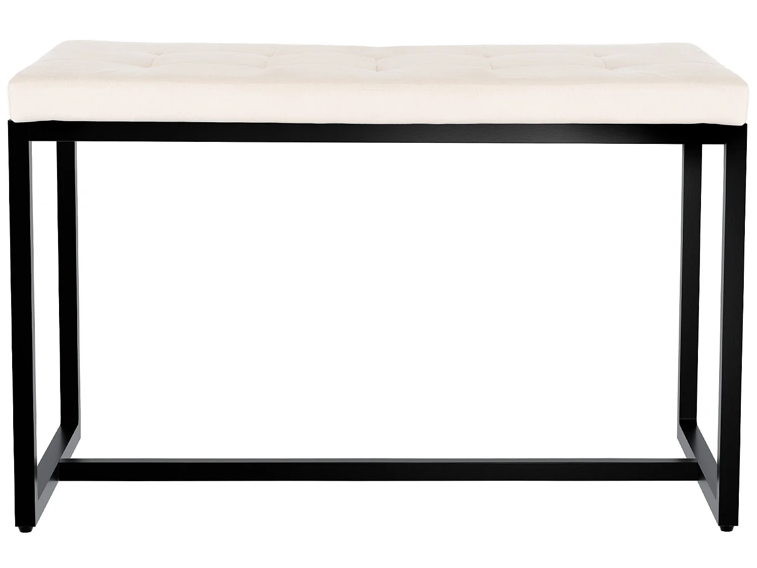Banquette - Velours - Crème - Barci