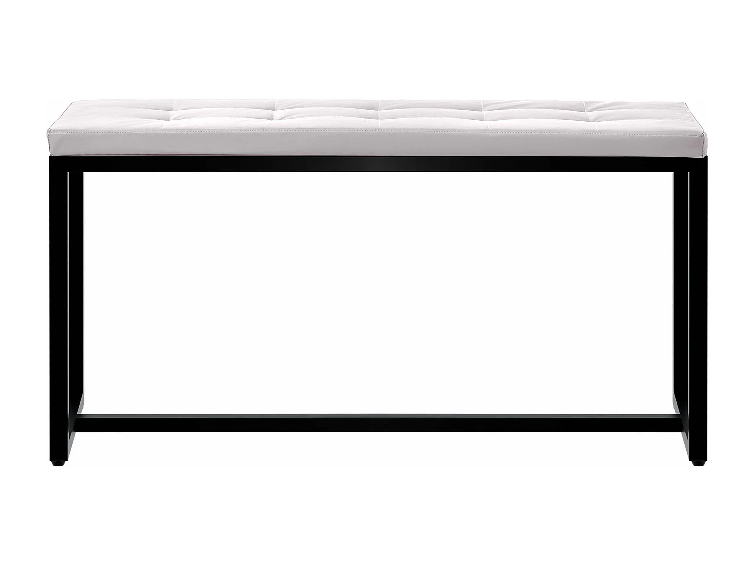 Banquette - Similicuir - Blanc - Barci