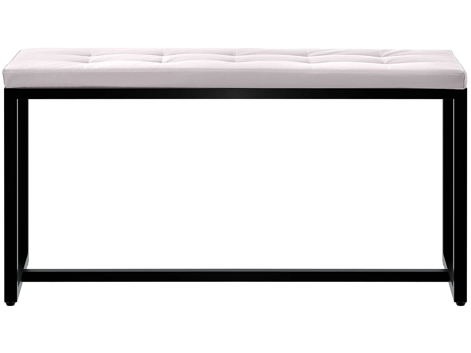Banquette - Similicuir - Blanc - Barci
