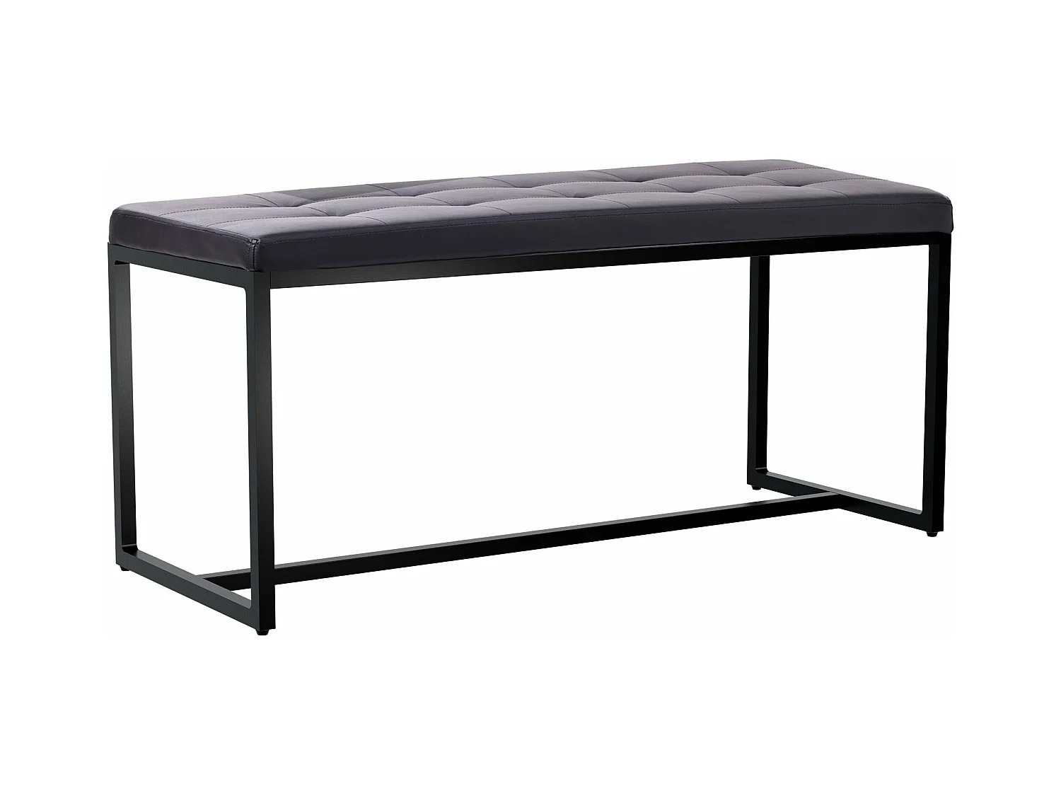 Banquette - Similicuir - Noir - Barci