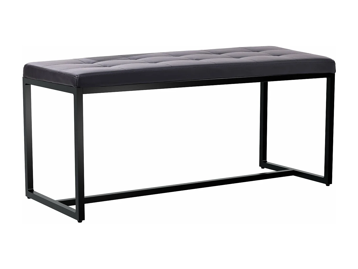 Banquette - Similicuir - Noir - Barci