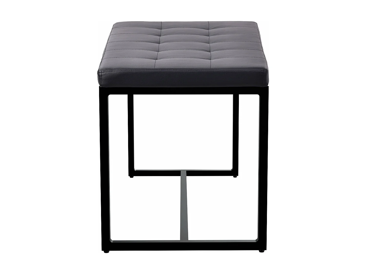 Banquette - Similicuir - Noir - Barci