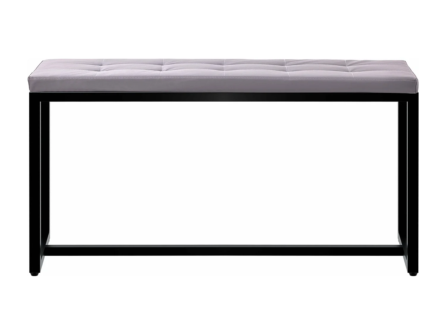 Banquette - Similicuir - Gris - Barci