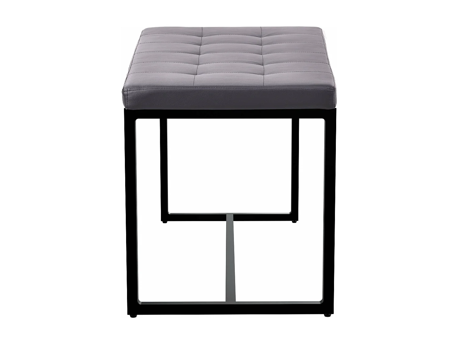 Banquette - Similicuir - Gris - Barci