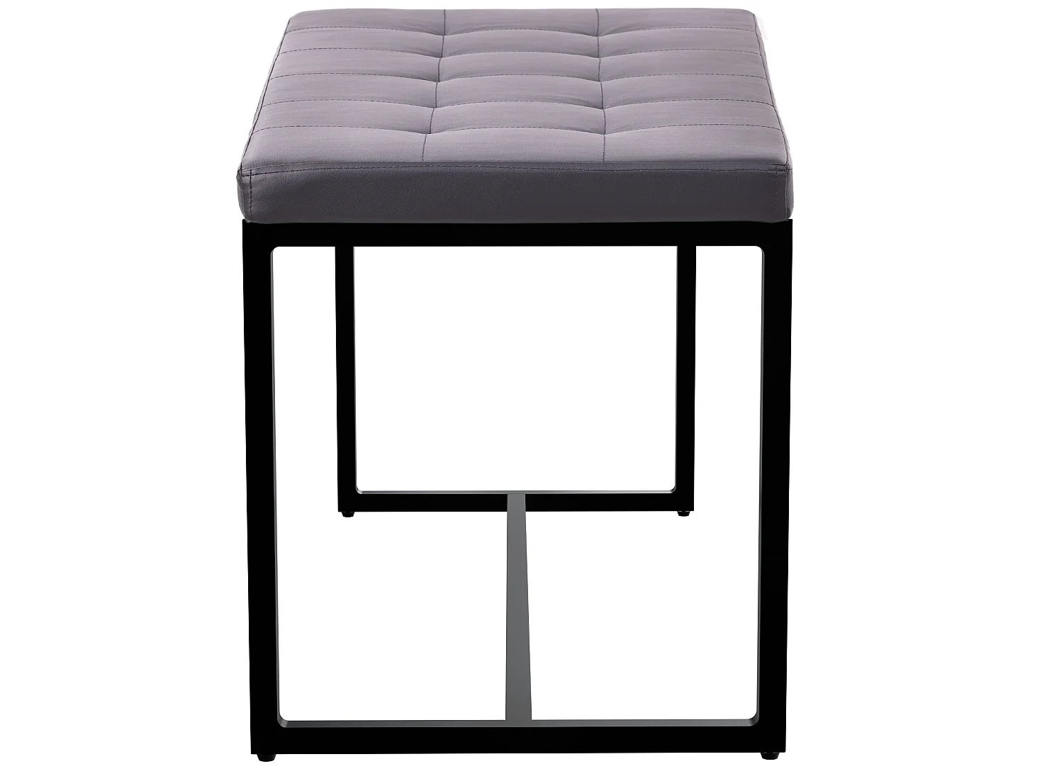 Banquette - Similicuir - Gris - Barci