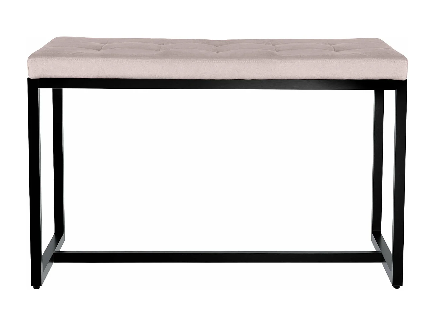 Banquette - Velours - Gris clair - Barci