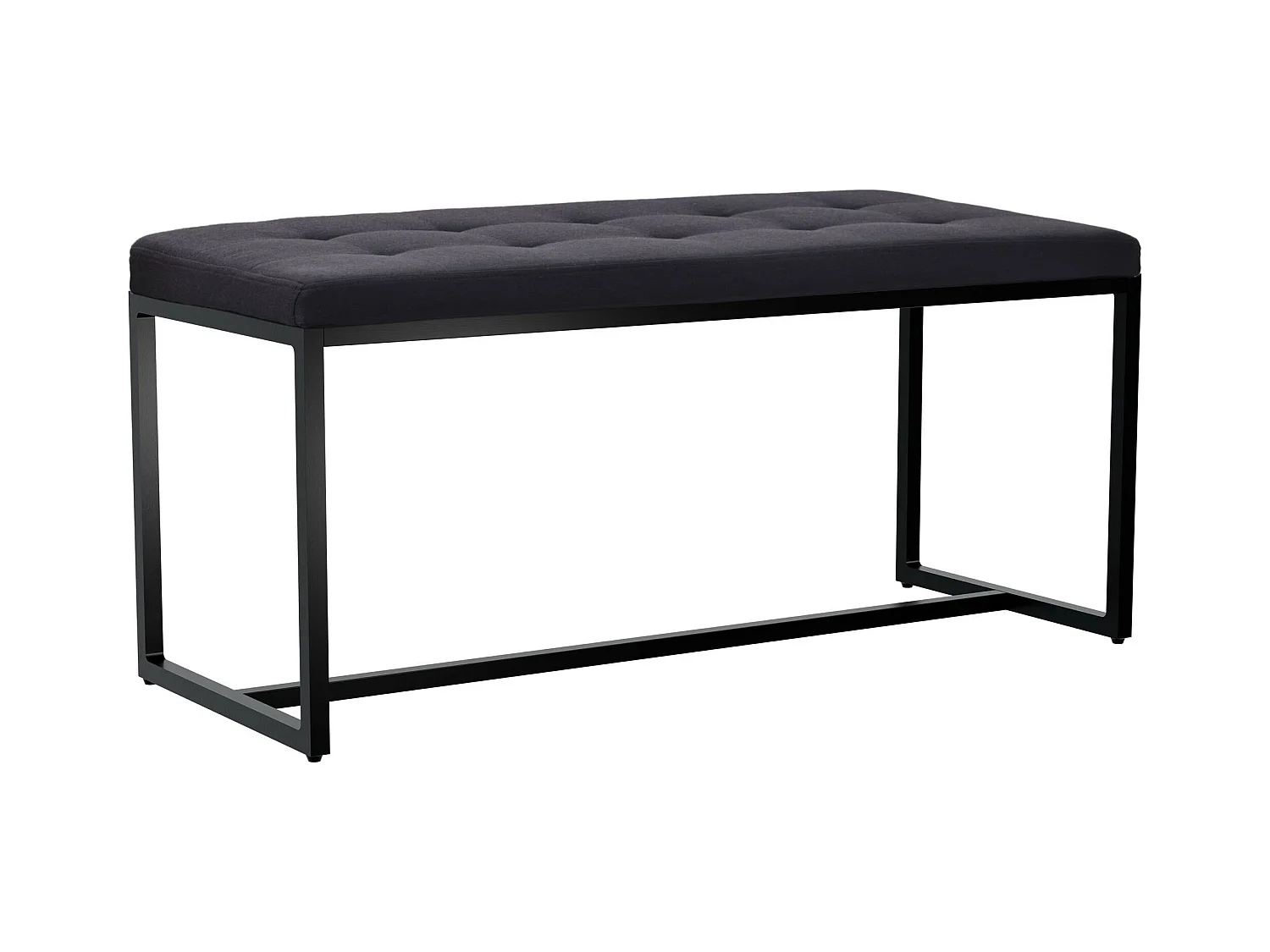 Banquette - Tissu - Noir - Barci
