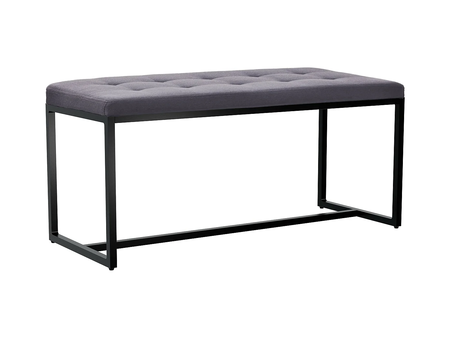 Banquette - Tissu - Gris foncé - Barci