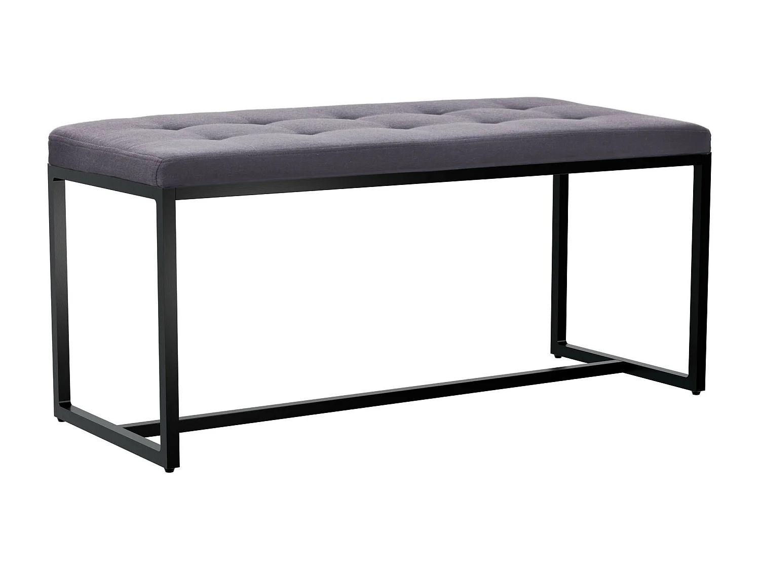 Banquette - Tissu - Gris foncé - Barci