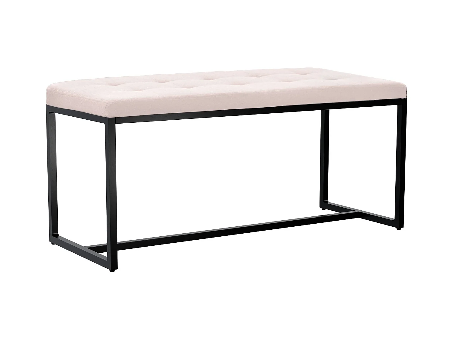 Banquette - Tissu - Crème - Barci