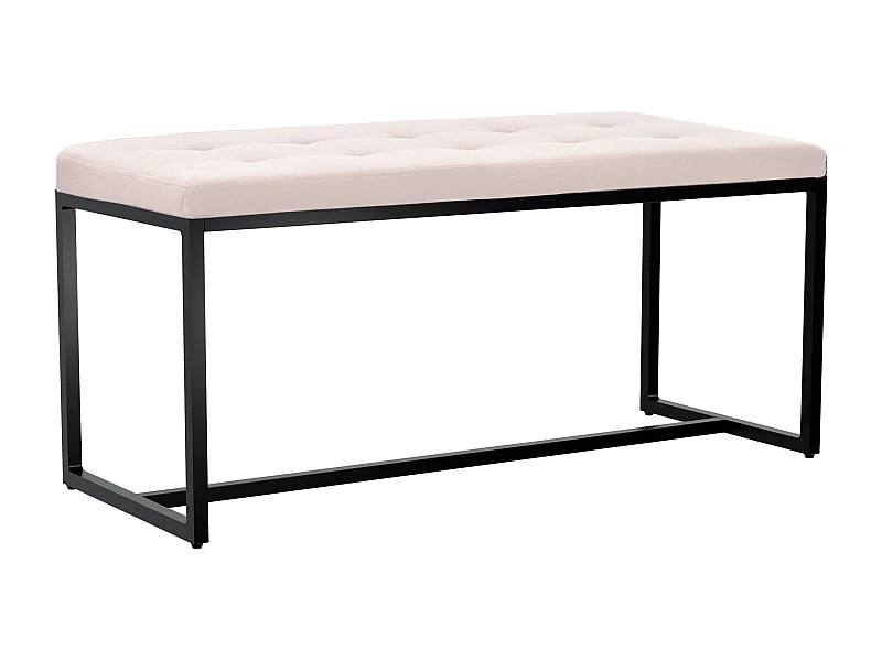 Banquette - Tissu - Crème - Barci