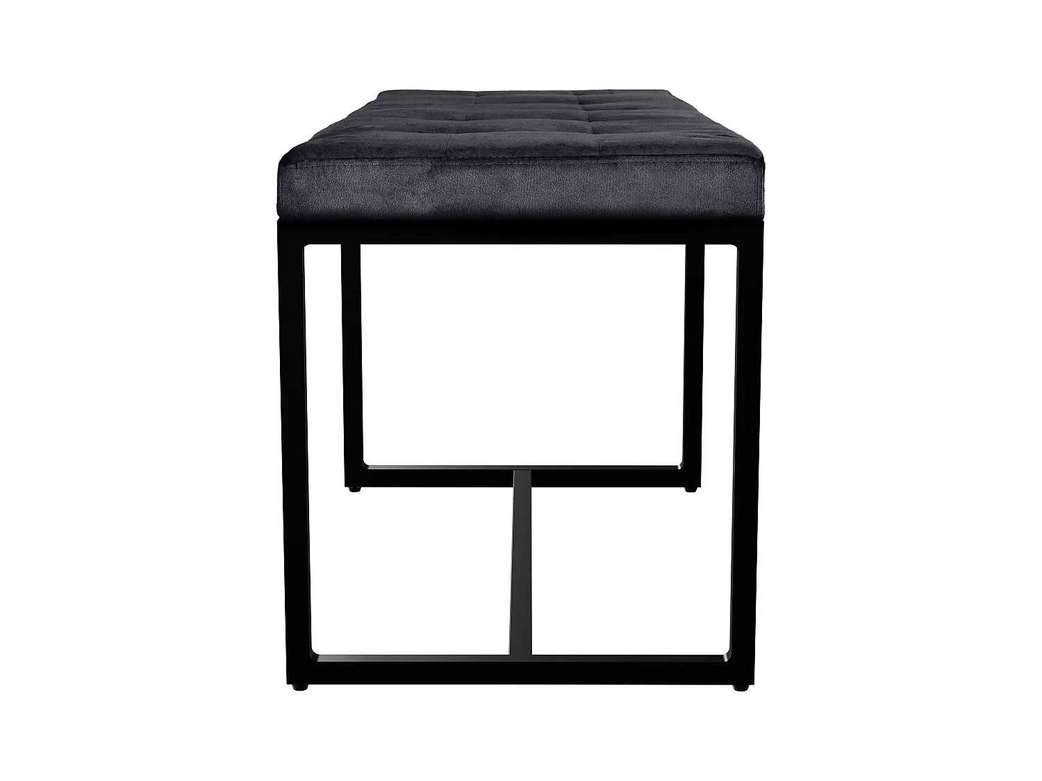 Banquette - Velours - Noir - Barci