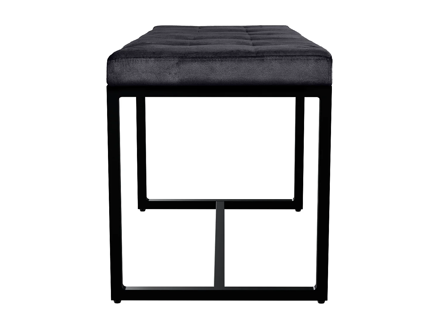 Banquette - Velours - Noir - Barci