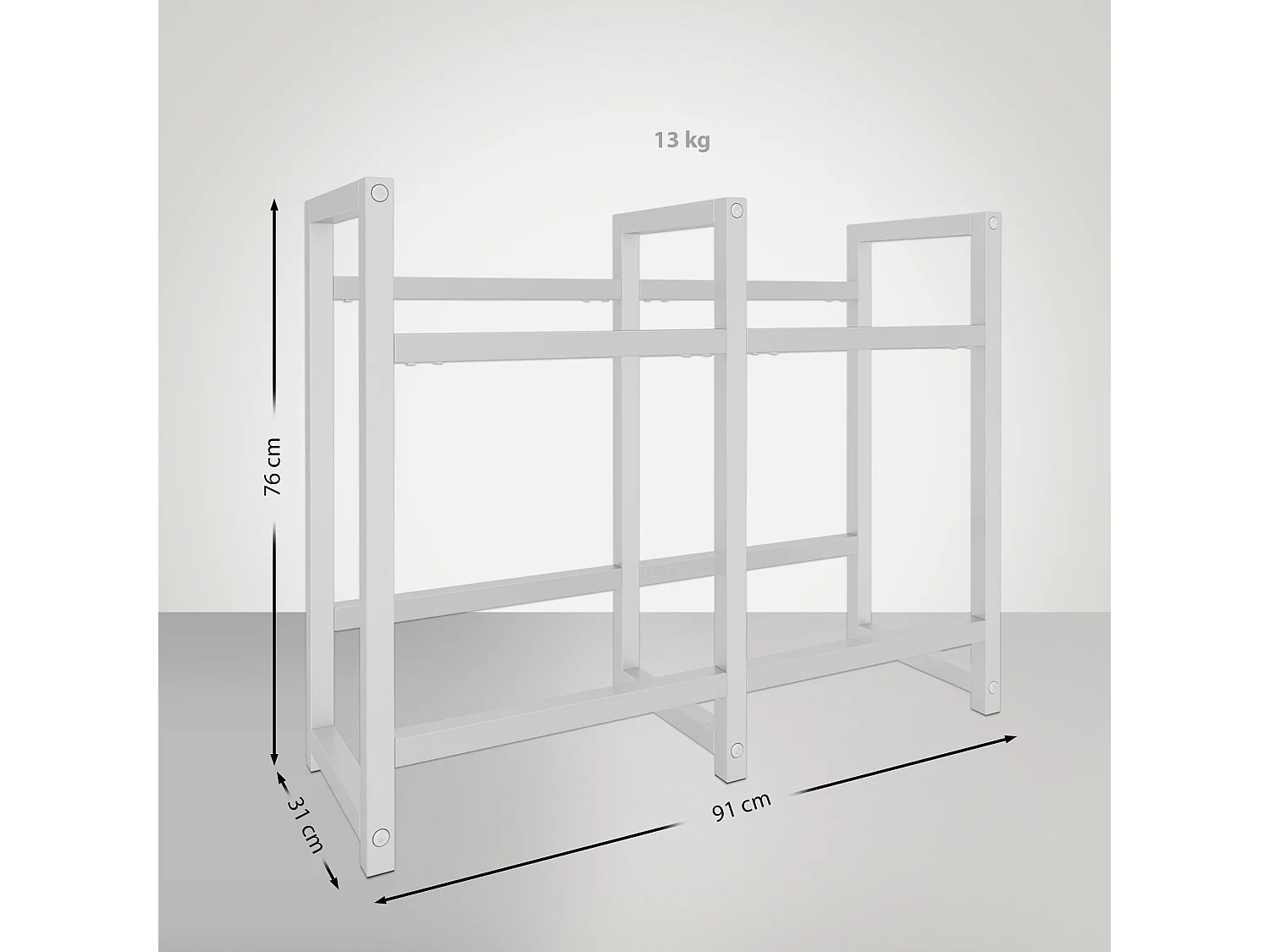 Support pour caisses de boissons - Métal - Acier inoxydable - Stack